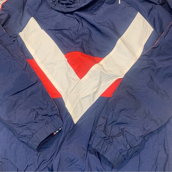 VTG 90s Ellesse Hooded Zip Up Softshell Logo Jacket - Picture 14 of 14